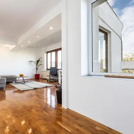 Spacious Loft With One Bedroom And A Big Terrace Belgrad Exterior foto