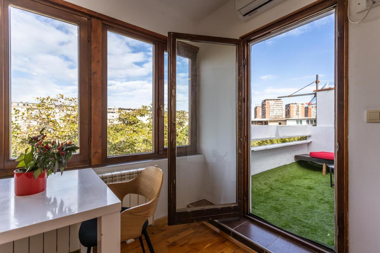 Apartment Spacious Loft With One Bedroom And A Big Terrace Belgrade
